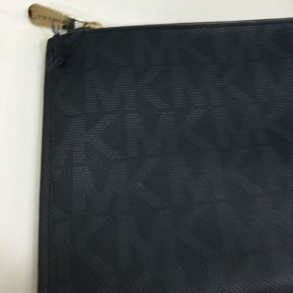 Michael Kors Jet Set Reversible Tote Bag & Wristlet 2 PC Set Baltic Blue - Picture 11 of 16
